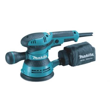 Masina de slefuit orbitala cu sac de colectare Makita BO5041, 300 W, 125 mm