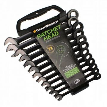 Set chei combinate GearWrench 9412BE, O8-19 mm, 12 piese Set chei combinate GearWrench 9412BE, O8-19 mm, 12 piese