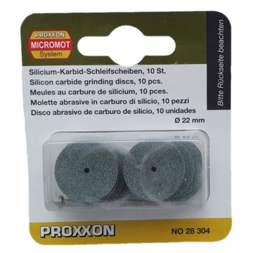 Set discuri abrazive pentru metal Proxxon 28304, O22 mm, 11 piese
