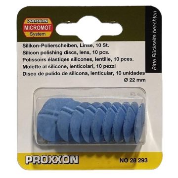 Set discuri abrazive pentru metal, slefuire fina Proxxon 28293, O22 mm, 11 piese