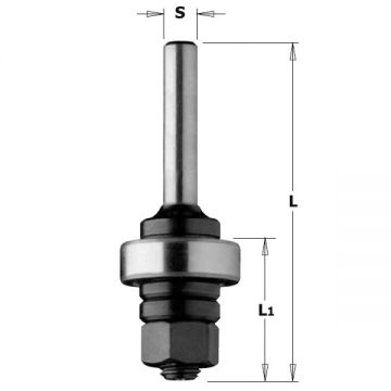 Coada pt freza uluc D 8mm cu rulment 924.080.10