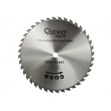 Disc circular pentru lemn 500x32x40T, Geko G00170