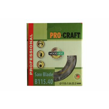 Disc diamantat pentru lemn ProCraft B115.40