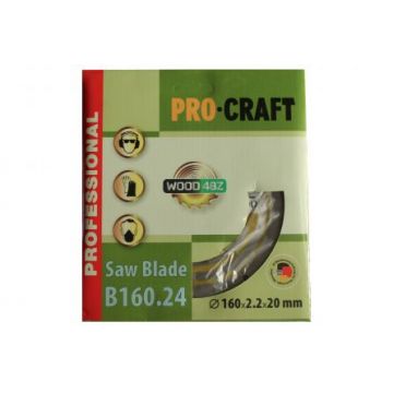 Disc diamantat pentru lemn ProCraft B160.24