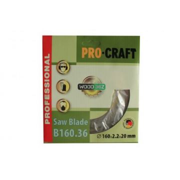 Disc diamantat pentru lemn ProCraft B160.36