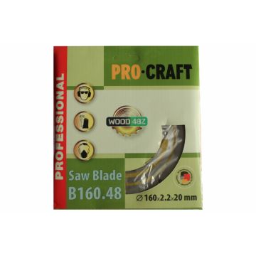 Disc diamantat pentru lemn ProCraft B160.48