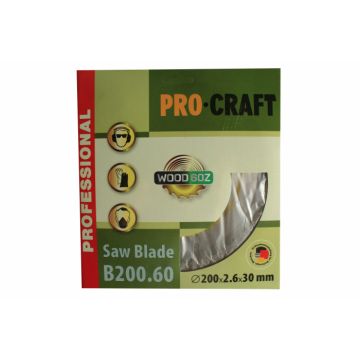 Disc diamantat pentru lemn ProCraft B200.60