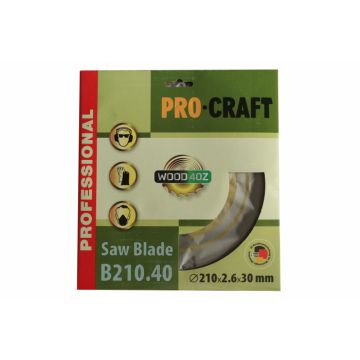 Disc diamantat pentru lemn ProCraft B210.40