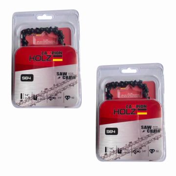 Pachet 2 x Lant pentru motofierastrau (drujba ) Holz Campion OR32, 325  , Unghi Super Drept Expert