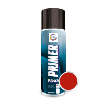 Spray vopsea Grund email pentru plastic ( RAL 3020), 400 ml