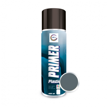 Spray vopsea Grund email pentru plastic ( RAL 7031), 400 ml