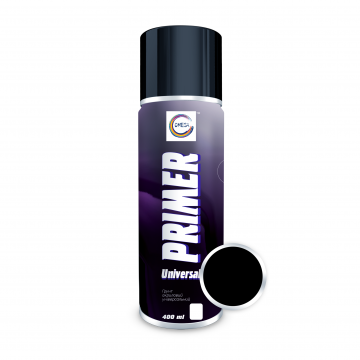 Spray vopsea Grund Universal Negru, 400 ml