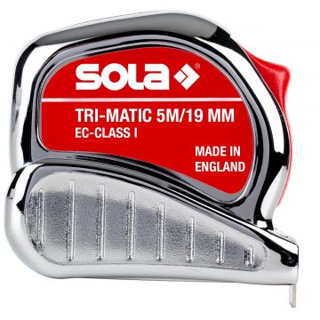 Ruletă Tri-Matic TM, 5m - Sola-50023301