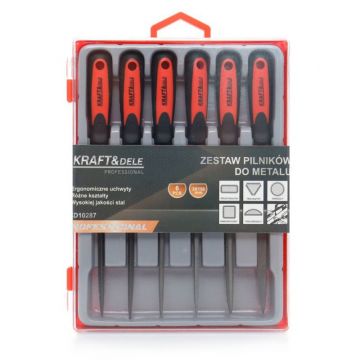 Set 6 dalti pentru metal, Kraft&Dele KD10287