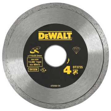 Disc Diamantat DeWalt DT3735 pentru placi ceramice 115 mm