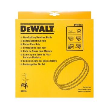 Lama pentru fierastrau cu banda taiere lemn 3m DeWalt - DT8480