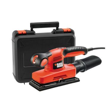 Slefuitor Black+Decker KA320EKA Cu Vibratii 240 W Foaie 92 x 230 mm