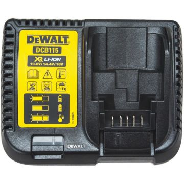 Statie De Incarcare DeWalt DCB115 Multi-Voltaj XR: 10.8V 12V 14.4V 18V