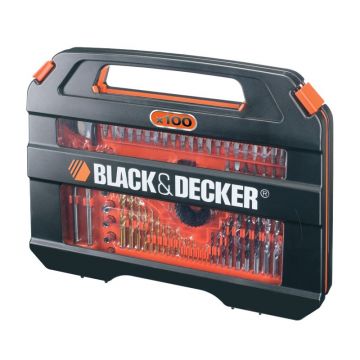 Trusa 100 Accesorii Black+Decker A7154