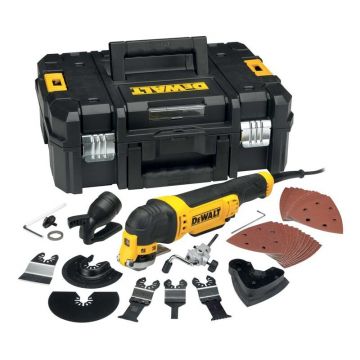 Unealta Multifunctionata DeWalt DWE315KT Oscilanta Cu Accesorii