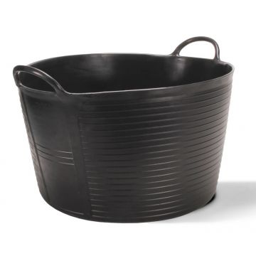 Galeata Flexibila FlexTub din Polietilenă Neagra 55L - RUBI-88774