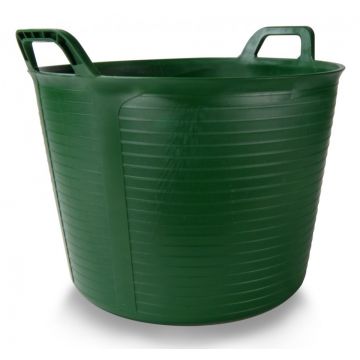 Galeata FLEXTUB din plastic verde Nr.3 (40 L) - RUBI-88728