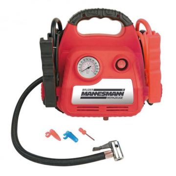 Redresor si compresor auto Mannesmann 01776, 12 V, 18 bari