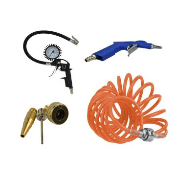 Set 6 accesorii pentru compresor, GEKO G01167