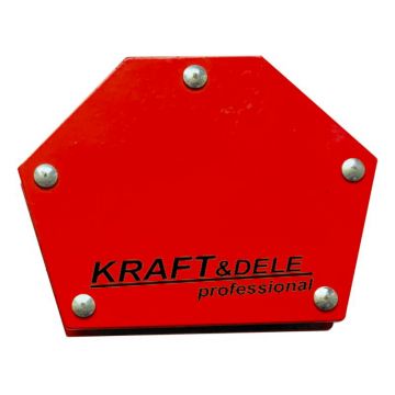 Unghi magnetic pentru sudura, 1.5 x 9 cm, 50 lbs, Kraft&Dele KD1896