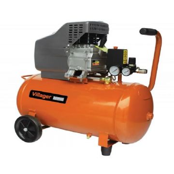 Compresor VAT 50L Prime, putere 2200W, debit 316l/min, Villager