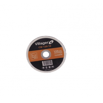 Disc pentru slefuirea metalului GW12560 - 125x6x22.23 mm, Villager VL038348