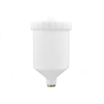 Rezervor pentru pistol de vopsit 600ml M16x1,5mm, Geko G01109