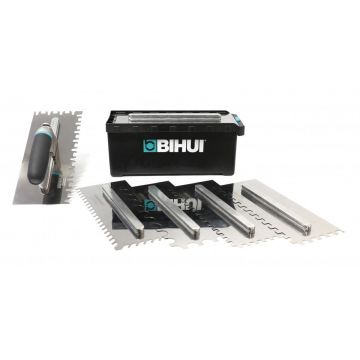 Set profesional gletiere 9 piese, 480 x 130mm - BIHUI-PTSJK9