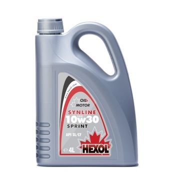 Ulei SAE 10W30 pt. Motoare in 4 Timpi , Flacon din Plastic, 4 L, HEXOL-4L-10W30 - 1112106