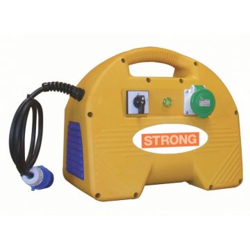 Convertizor electric STRONG SK1.5M, alimentare 230V, putere 1.5kVA, curent debitat 18A, 2prize carcasa plastic