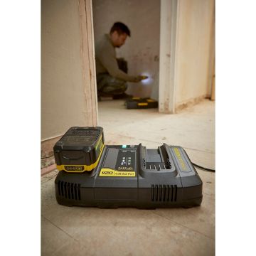 Incarcator dual-port 18V Stanley Fatmax V20 SFMCB24 4.0 Ah