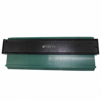 Sablon multifunctional pentru decupaj, masurare si contur Troy 25902, 250 mm