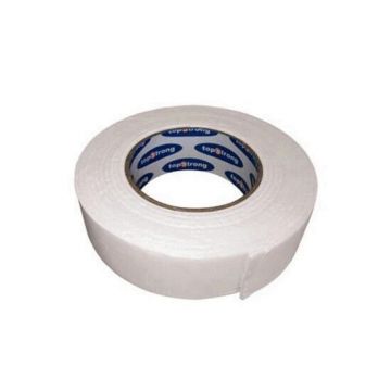 Banda dublu adeziva Topstrong 48 mm x 4 m, alba