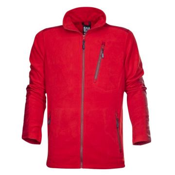 Fleece de lucru 4TECH - rosu 3XL rosu