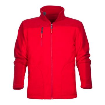 Fleece de lucru de iarna MICHAEL - rosu 2XL rosu