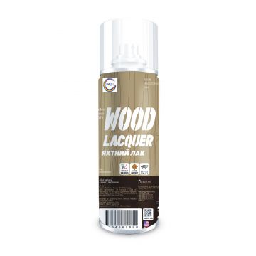 Spray Lac pentru lemn, 400ml, Transparent Mat