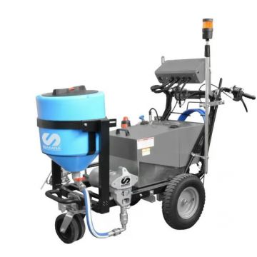 Echipament airless pentru trasat marcaje rutiere Larius K21 ECO (autopropulsat, rezervor 50lt)