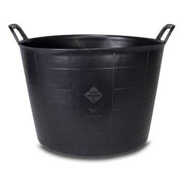 Galeata FLEXTUB plastic neagra Nr.3 (40 L.) Heavy Duty - RUBI-88778