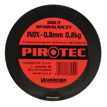 Sarma de sudura inox PIROTEC, Harder HD0055, 0.8, 200g