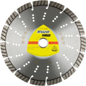 Disc Diamantat pentru beton Klingspor DT 612 UT Supra, 180 x 2.6 x 22.23 mm