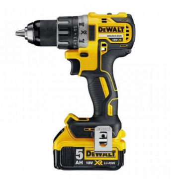 Masina de gaurit si insurubat DeWalt DCD791P2, motor fara perii, 18 V, 2 acumulatori