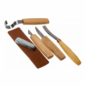 Set de sculptura in lemn BeaverCraft S49, 6 piese Set de sculptura in lemn BeaverCraft S49, 6 piese