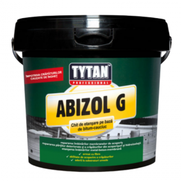 Abizol G chit bituminos Tytan, negru, 1 kg