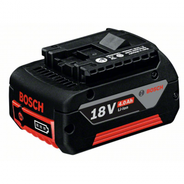 Acumulator Bosch LI-ION GBA, 18 V, 1 x 4.0 AH