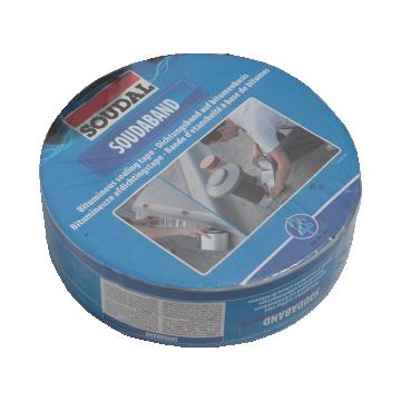 Banda hidroizolanta bituminoasa, 5 cm x 10 m, Soudal, aluminiu